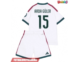 Lacne Dětský Futbalové dres Real Madrid Arda Guler #15 2026-27 Krátky Rukáv - Domáci (+ trenírky)